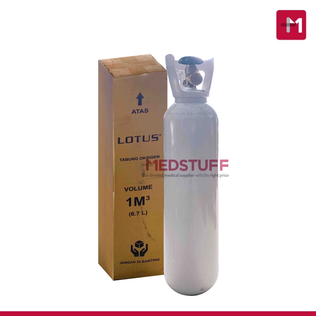 Tabung Oksigen 1m3 Lotus Tabung Oksigen Lotus 1m kubik