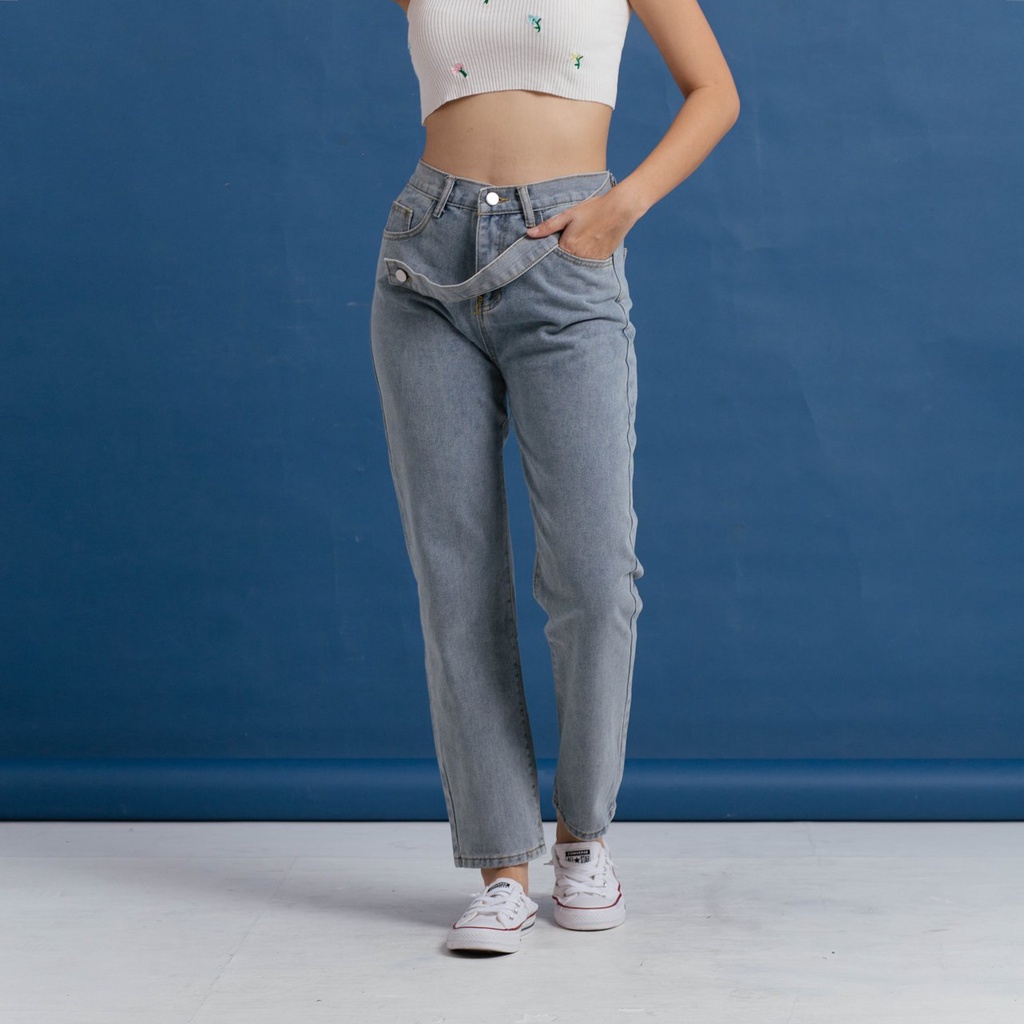 VIERLIN - Jeans 1898 - CELANA JEANS HIGHWAIST