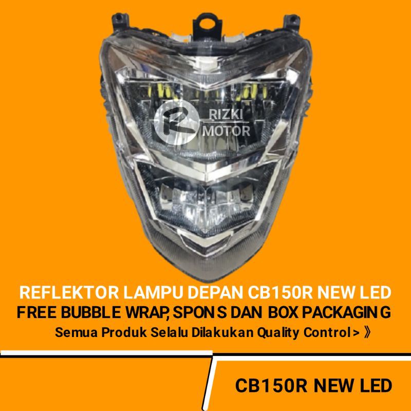 Reflektor Headlamp Lampu Depan CB150R NEW LED CB 150 R New Facelift 2015 2016 2017 2018 Merk WIN