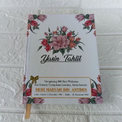 buku yasin hardcover 128halaman Hvs