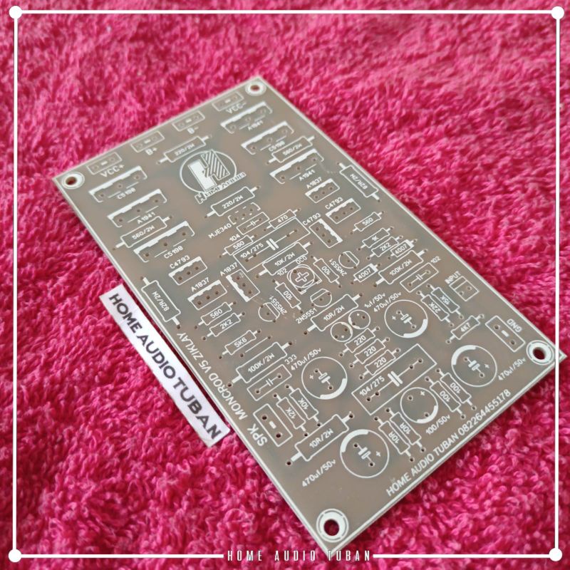 PCB DRIVER MCRD V5 NEW FIBER FR4