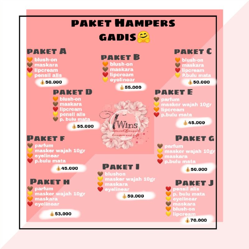 

paket Hampers gadis