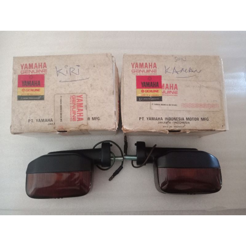 Lampu Mika sein Sen Reting Retting Turn Signal Depan Kanan Kiri Yamaha Alfa Champ Cham Original