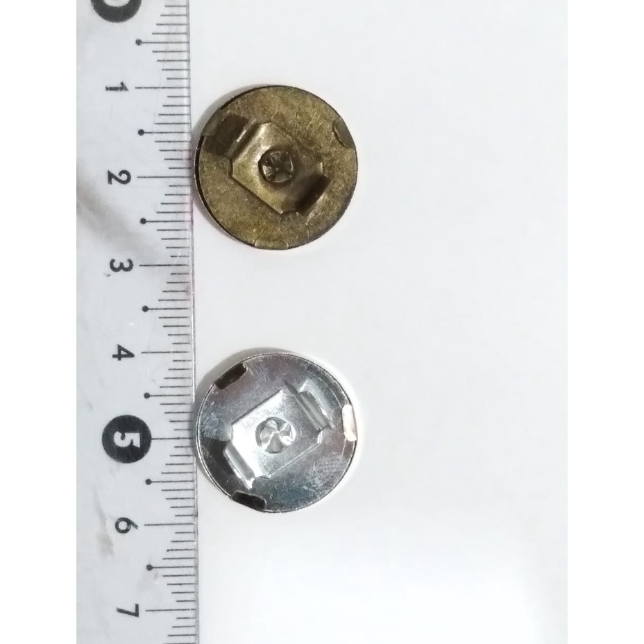 [ 1 kotak / 100 set ] Kancing magnet besar 18 mm
