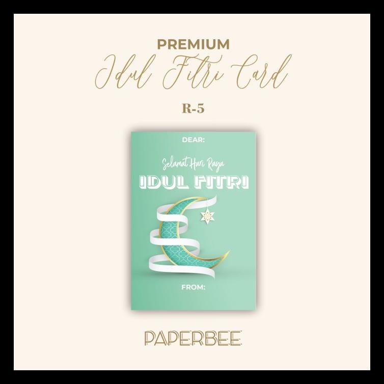 

KARTU UCAPAN IDUL FITRI / LEBARAN UNTUK PARCEL / GIFT / SOVENIR TERMURAH