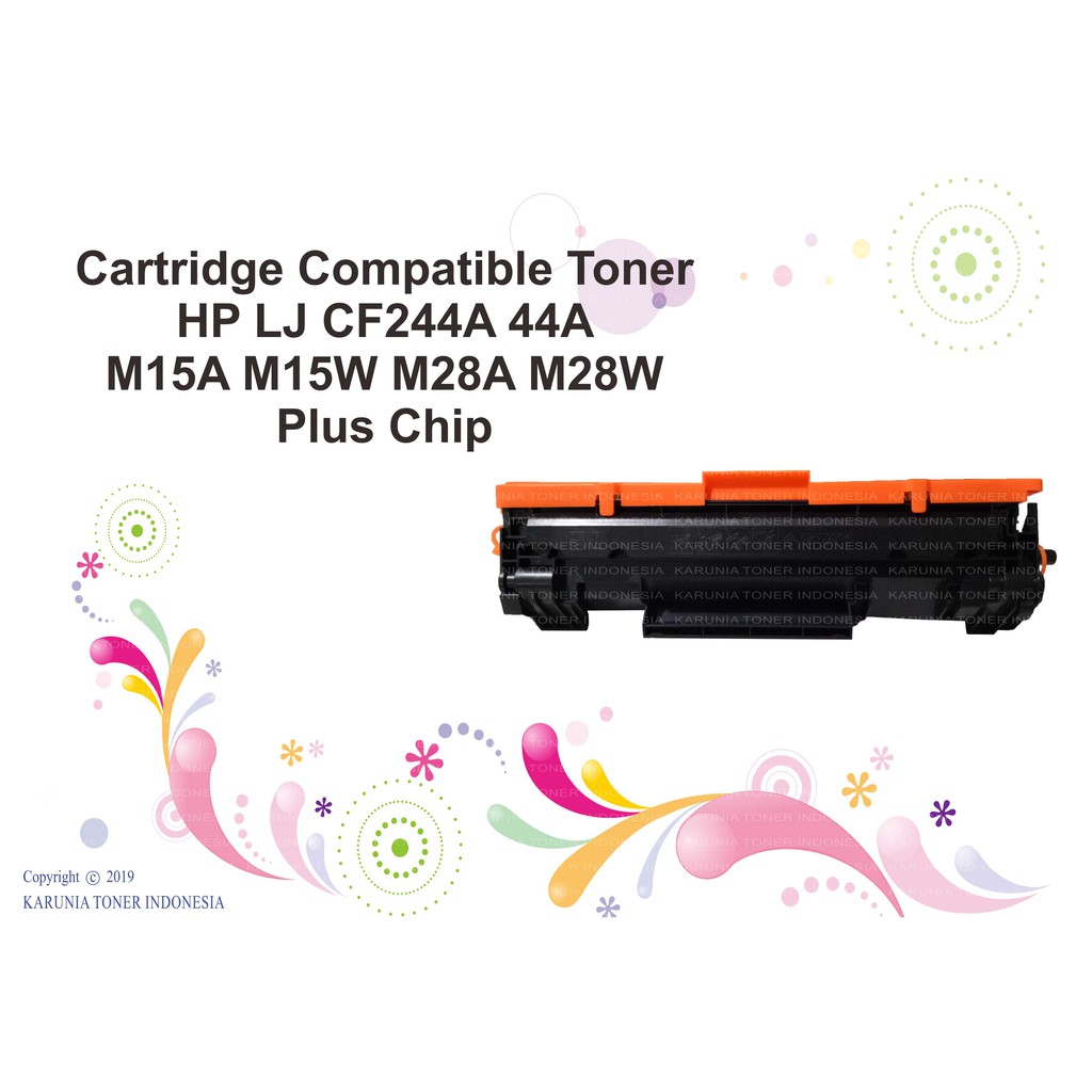 Cartridge Compatible Toner For HP Laserjet CF244A 44A Pro M15A M15W M28A M28W