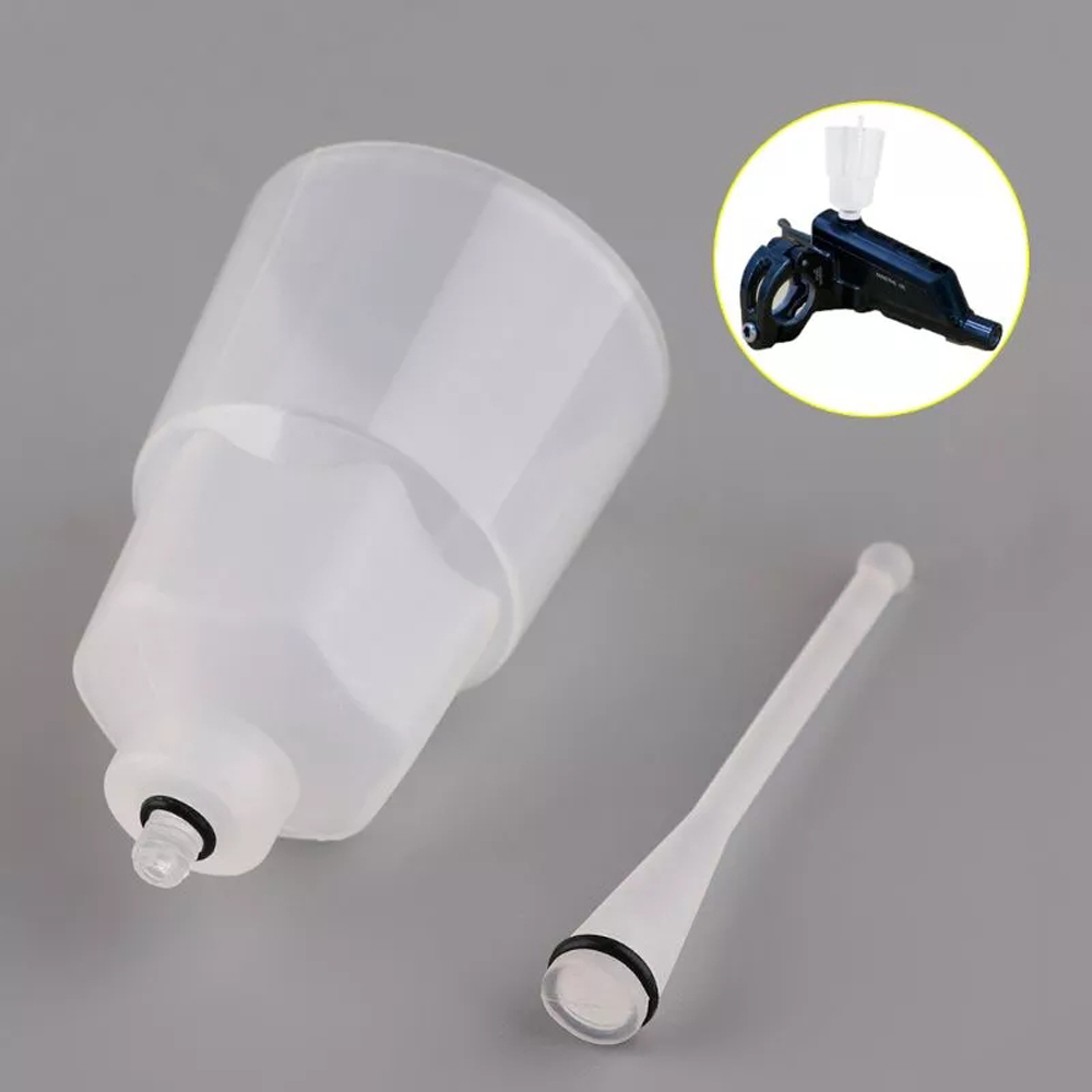 Lanfy Corong Rem Hidrolik Sepeda Gunung Bahan Plastik Warna Putih