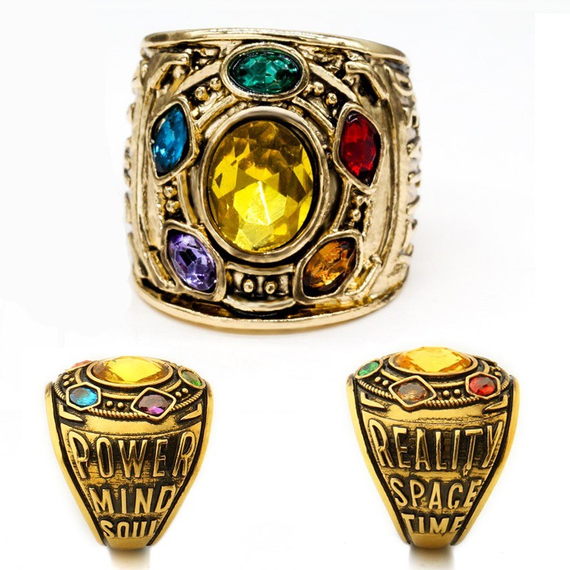 Cincin Power Avengers Infinity War Thanos Gauntlet Pikiran Jiwa Reality Space Time