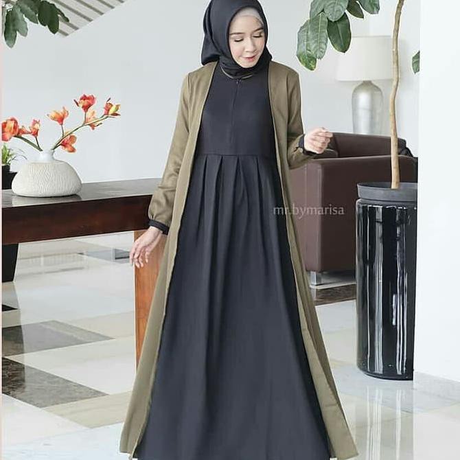Nurani Hijab Kirana Maxi | Baju Gamis Muslim | Dress Muslim | Gamis Remaja - Sale