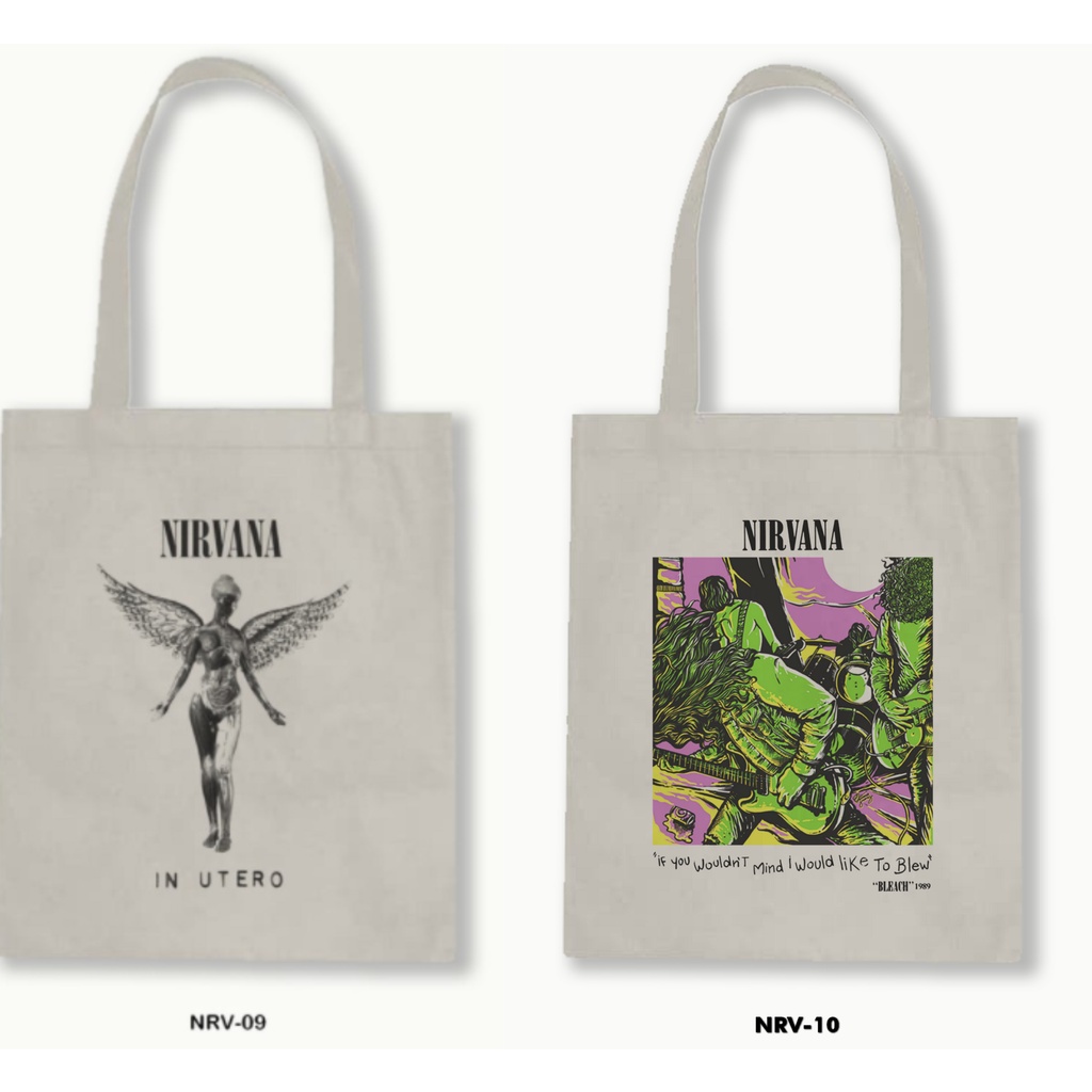 TOTE BAG RESLETING - NIRVANA - 01