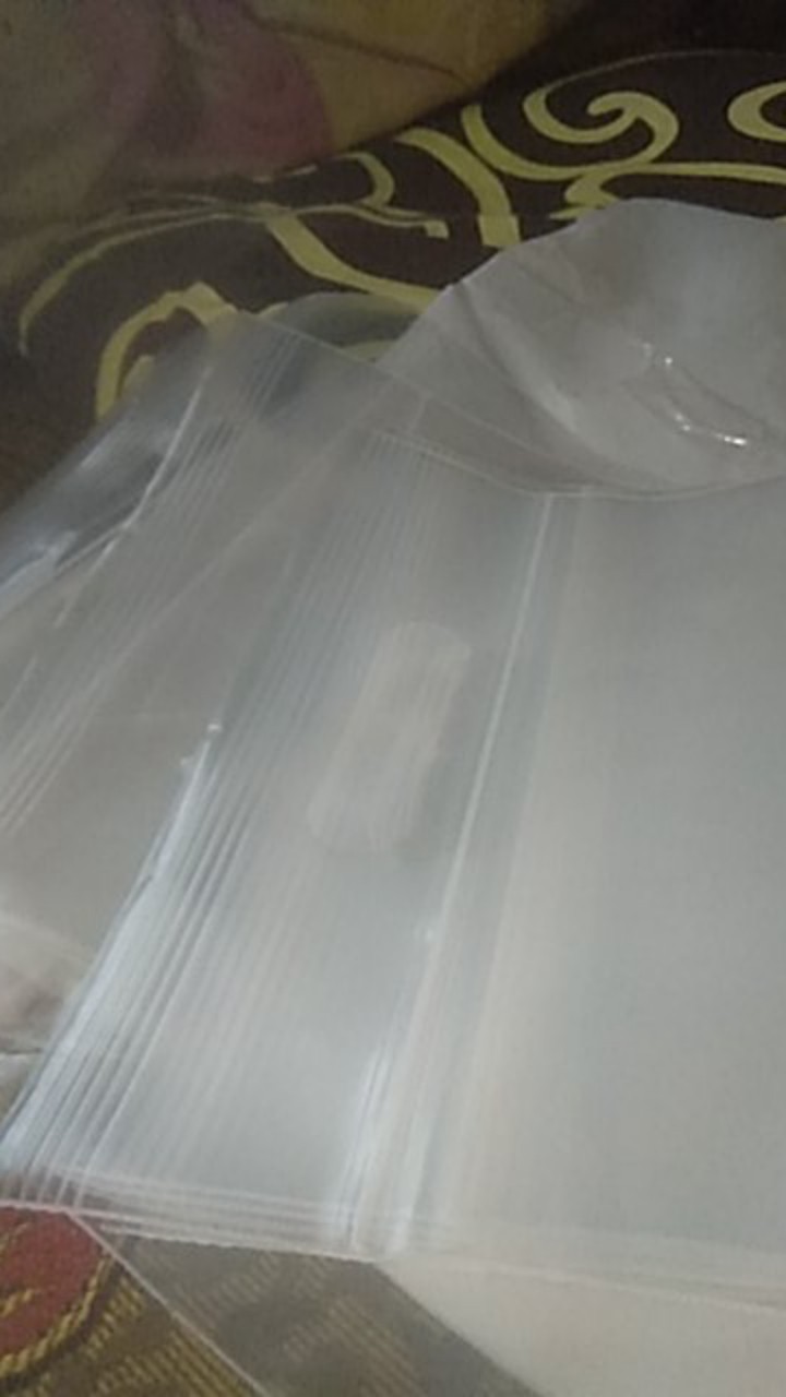 Plastik Ziplock 20x25 +5 Kemasan Klip Plong Hijab