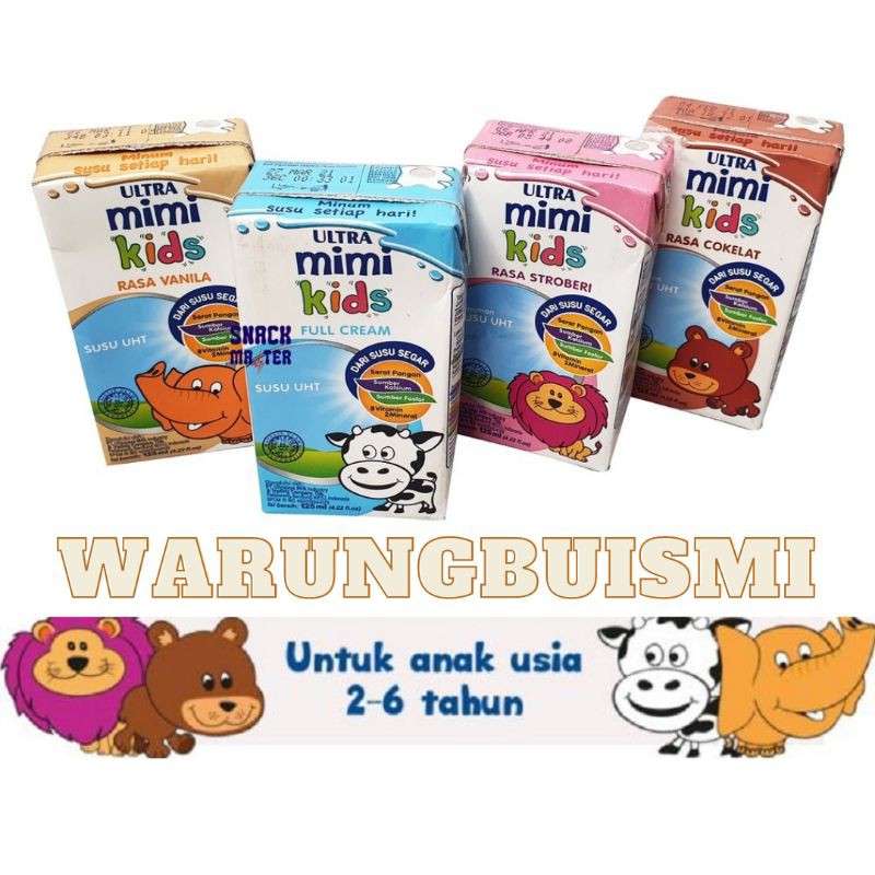 

Murah & Promo | Susu Ultra Mimi Kids 125ml Satuan