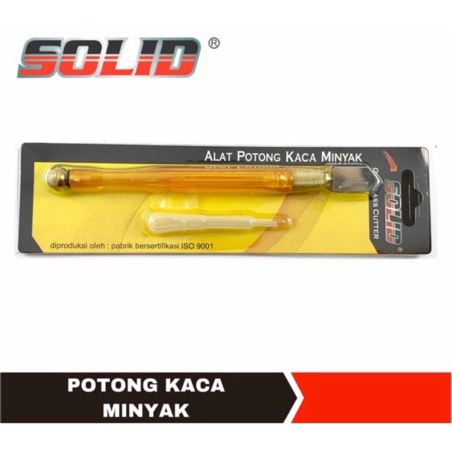 

Oil Glass Cutter Alat Potong Kaca Minyak Solid