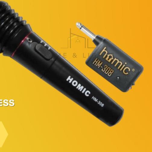 ✥ Mic Wireless / Homic Wireless Series HM 308 ➲