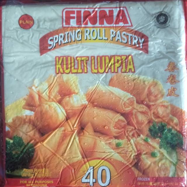 

Kulit lumpia isi 40 ukuran besar
