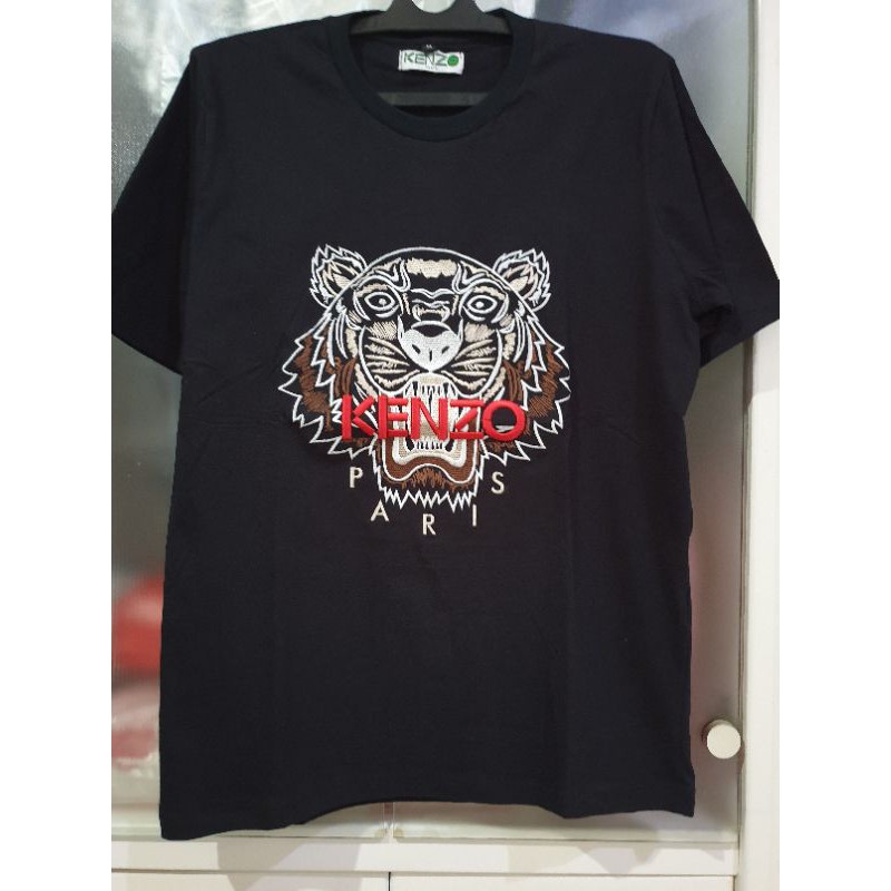 KAOS KENZO PARIS FULL BORDIR KAOS UNISEX PREMIUM QUALITY MIRROR 1:1