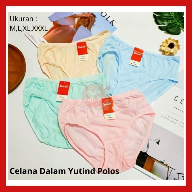 CD YUTIND DEWASA POLOS (3PCS)