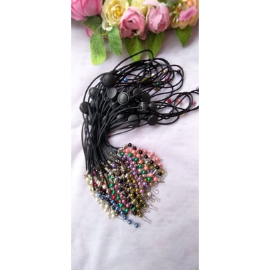 KONEKTOR MASKER SERUT / STRAP MASKER MUTIARA / TALI MASKER HIJAB / STRAP MASKER
