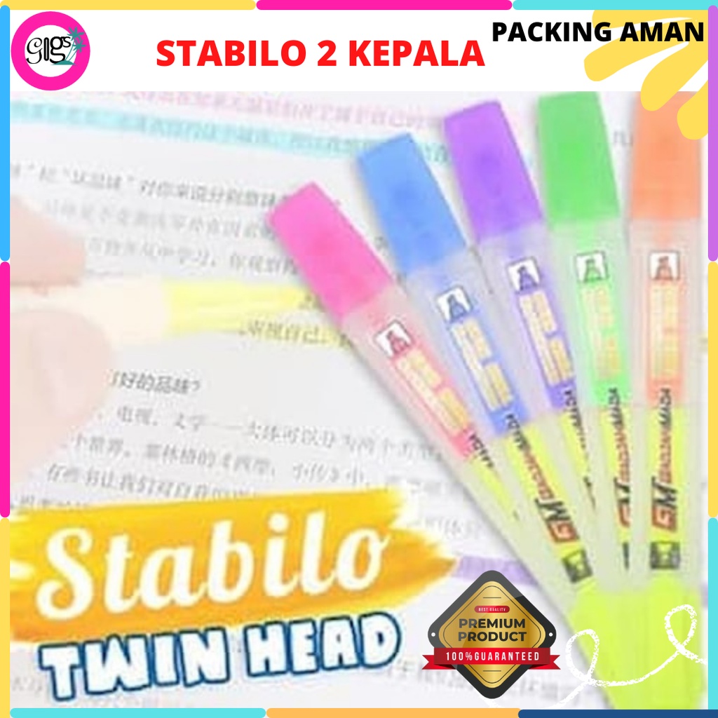 

ALAT PERALATAN TULIS HIGHLIGHTER STABILO PEN COLOR WARNA WARNI AKSESORIS SEKOLAH KERJA HARGA PALING MURAH L13