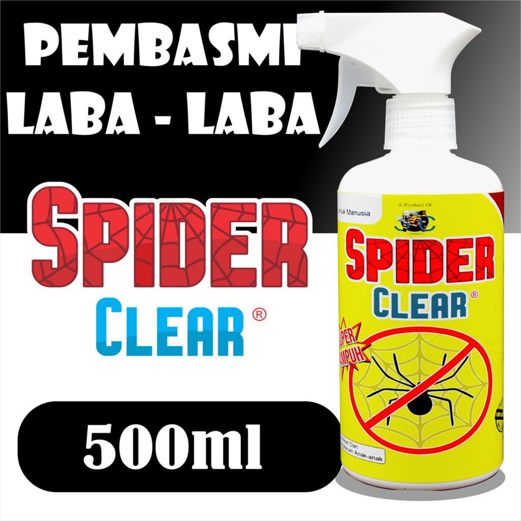 SPIDER CLEAR 500 ML PEMBASMI LABA LABA INSEKTISIDA