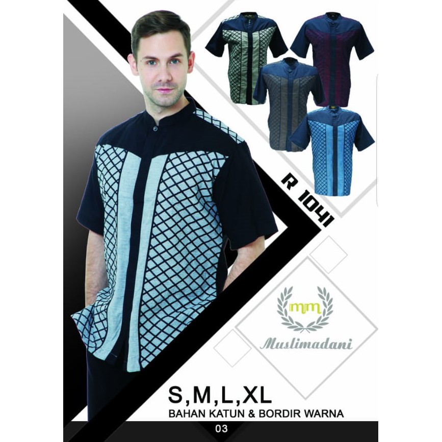 baju muslim pria baju koko pria baju gamis pria baju lengan pendek