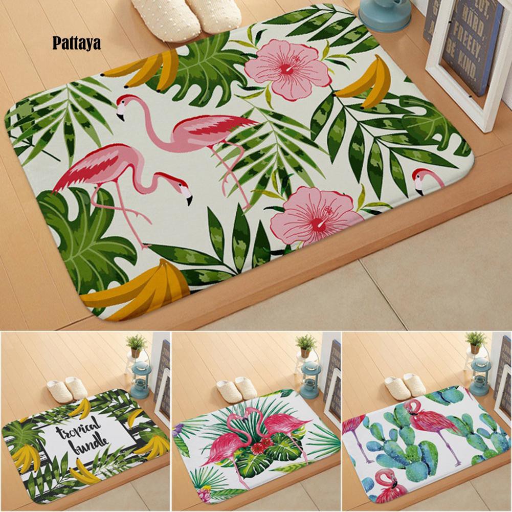 Bayar di TempatP P Keset Anti Slip Motif Flamingo untuk ...