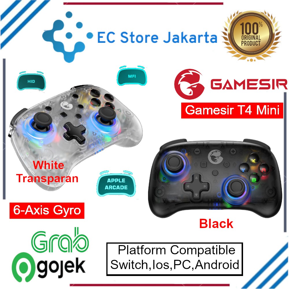 GameSir T4 Mini Multi-platform Gamepad Game Controller Joystick Smartphone