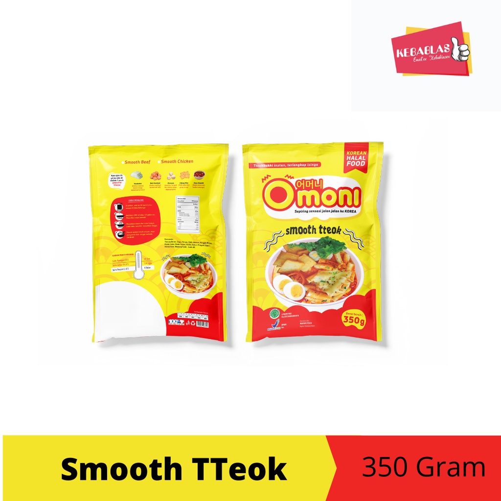 

OMONI SMOOTH POKKI Korea Food Halal