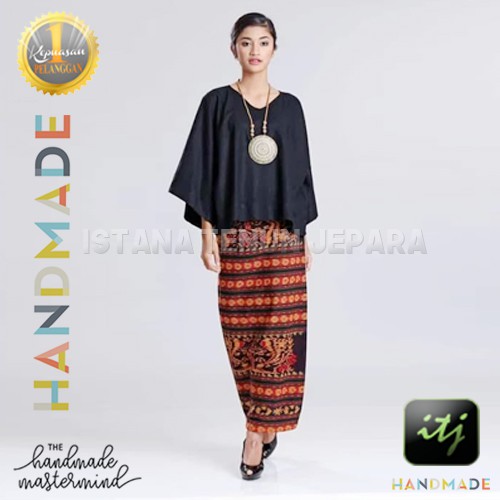 Rok Batik Etnik / Bawahan Batik Wanita / Rok Tenun Gaya Motif NTT