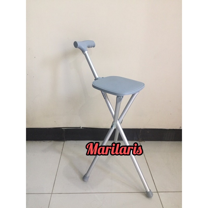 Tongkat Kursi Lipat / Tongkat Kursi Buat Sholat / Tongkat Kursi Lipat Ringan