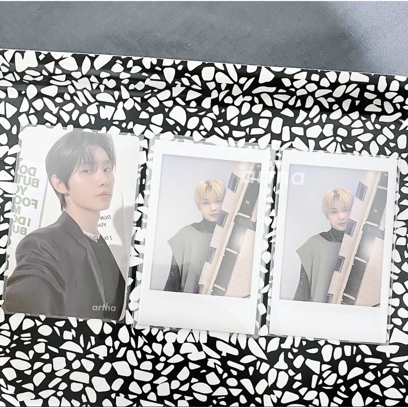 sunghoon & ni-ki no d:a pc pola (dimension:answer polaroid ehypen)