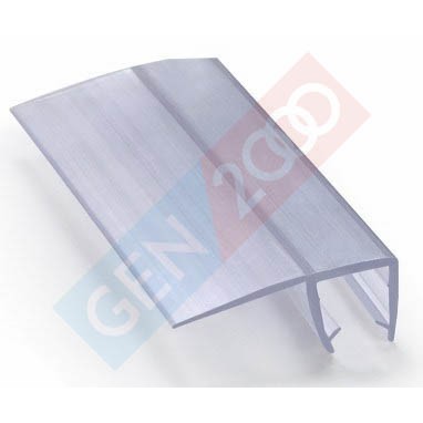 iNstansday- Water Seal Penghalau Celah Air Untuk Pintu Kaca Shower B704 Glass Clip Seal Model F 300