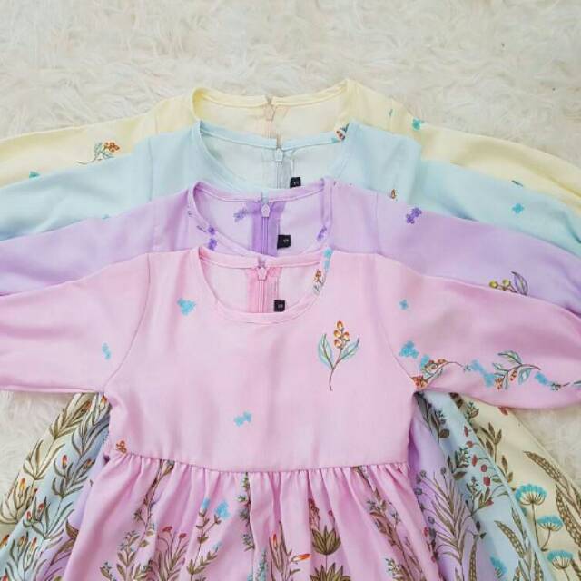 Gamis Anak Aluna Set