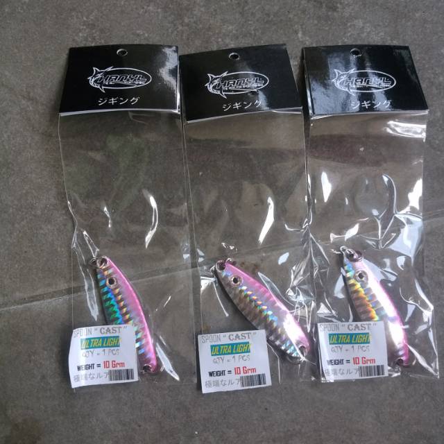 Umpan pancing spoon hanyl 10 gram murah laris semarang
