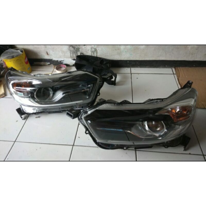 headlamp honda mobilio rs facelife proji