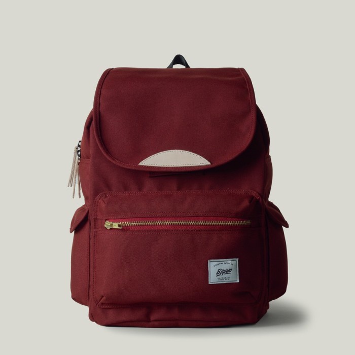 Tas Punggung Bigmo Sierra Maroon Original Murah Ransel