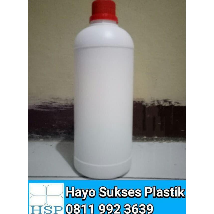 BOTOL PLASTIK AGRO 1 LITER PUTIH SUSU