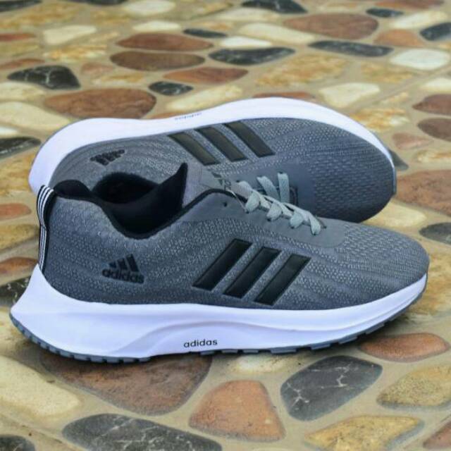 Sepatu Adidas Sporty Kasual Pria Sneakers Olahraga Running Import Premium