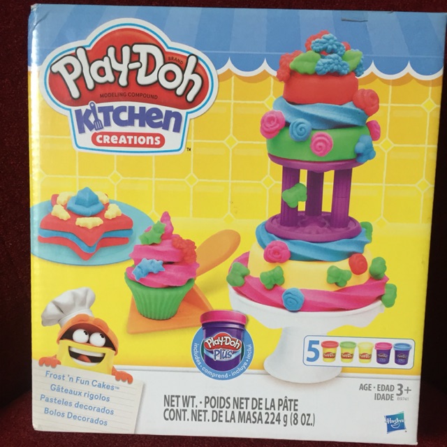 play doh kitchen creations cake