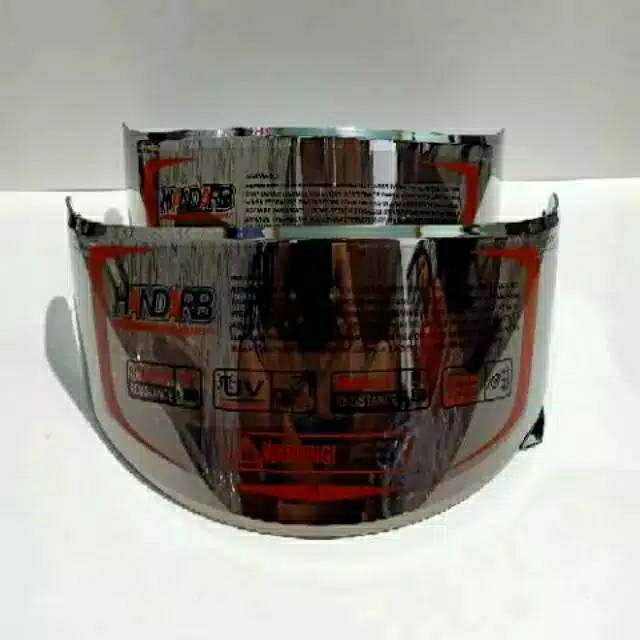 ( COD) KACA VISOR HELM FLAT NHK RX9 GM RACE PRO PNP IRIDIUM BLUE SILVER Hitam Bening Clear