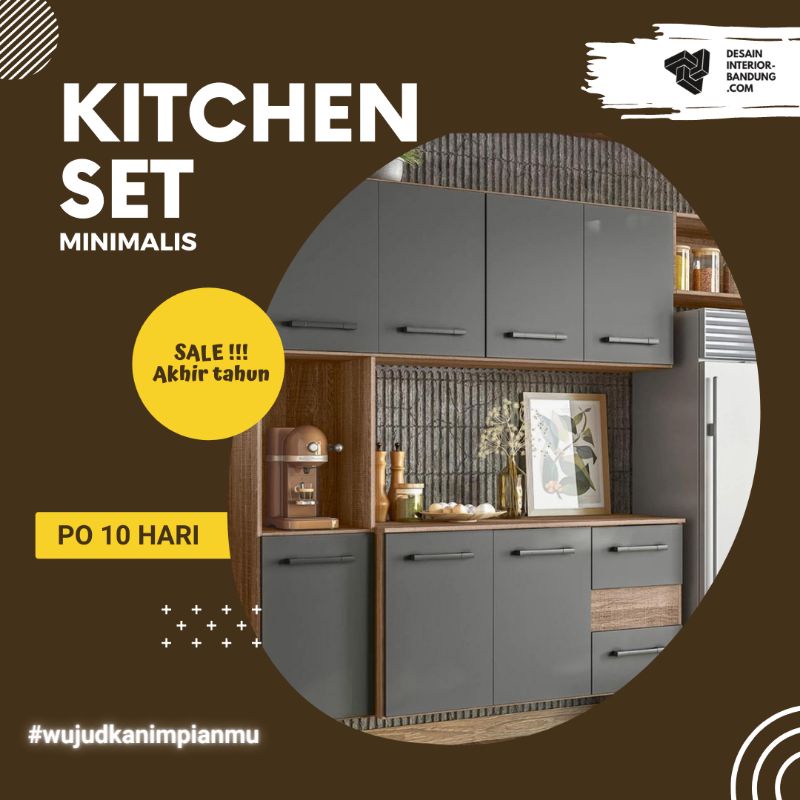 kitchen set kitchen set gantung kitchen set minimalis kitchen set atas lemari dapur lemari dapur min