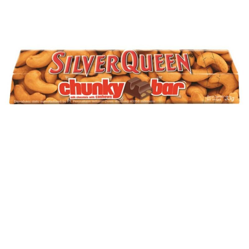 

Silver Queen Chocholate Chunky Bar Cashew 33g