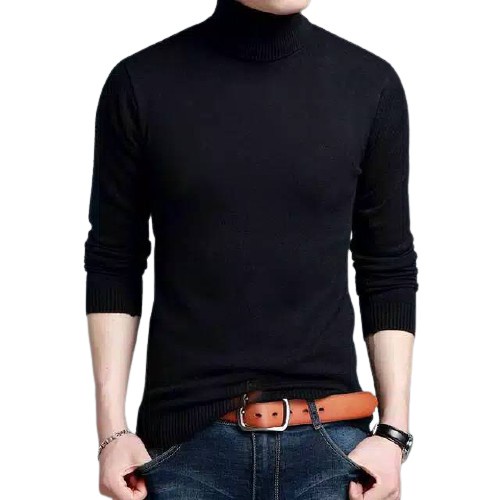 SWEATER POLOS PRIA BAHAN RAJUT LONG NECK / SweaterTurtleneck Pria / Turtle long neck / Sweater Rajut Pria