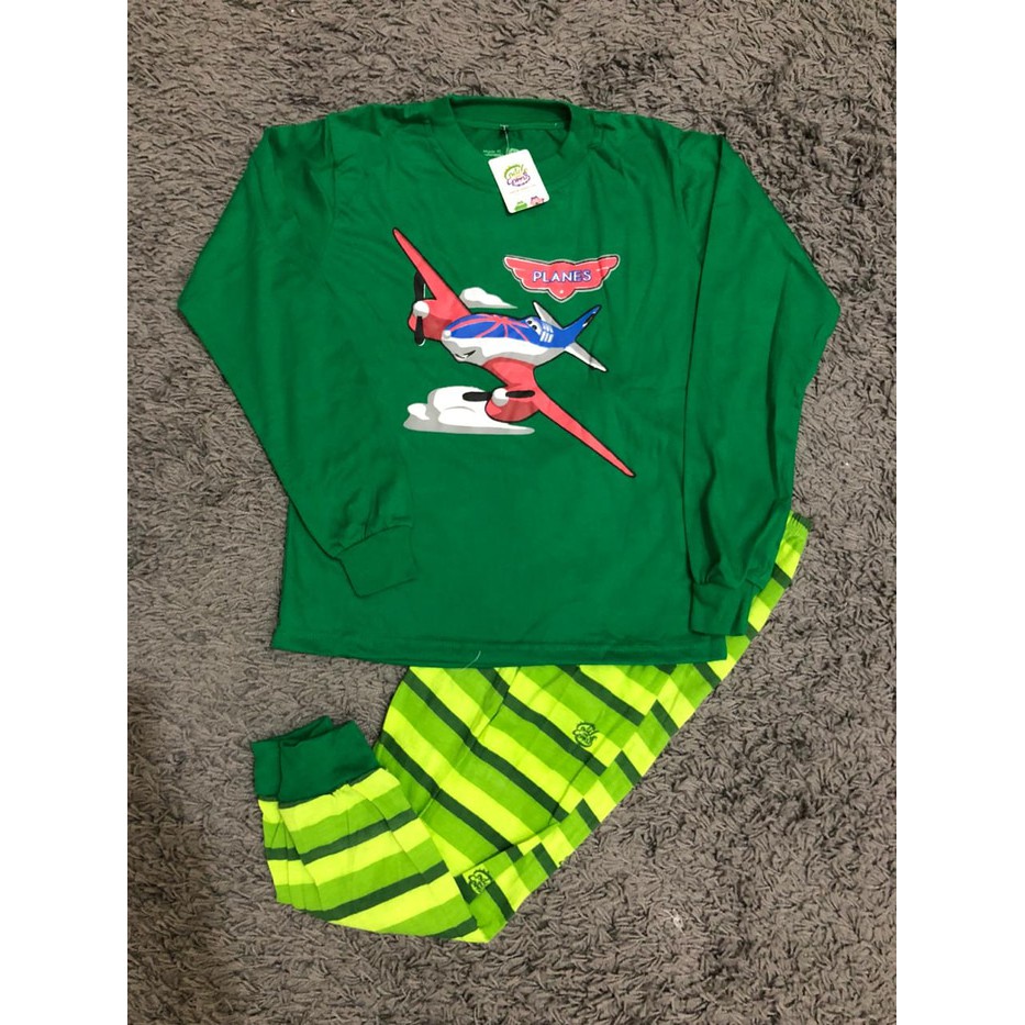 Baju tidur anak planes / baju tidur anak terbaru / piyama anak MURAH