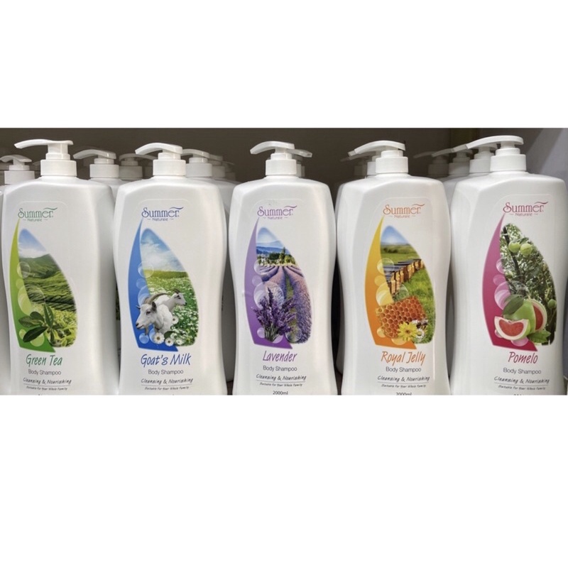 SABUN MANDI SUMMER NATURALE BODY SHAMPOO