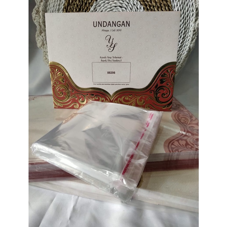 ERBA 88206 Blangko Undangan Kosongan + Opp Plastik
