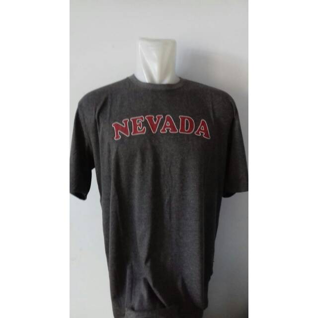 Kaos nevada original katun - obral stok cuci gudang