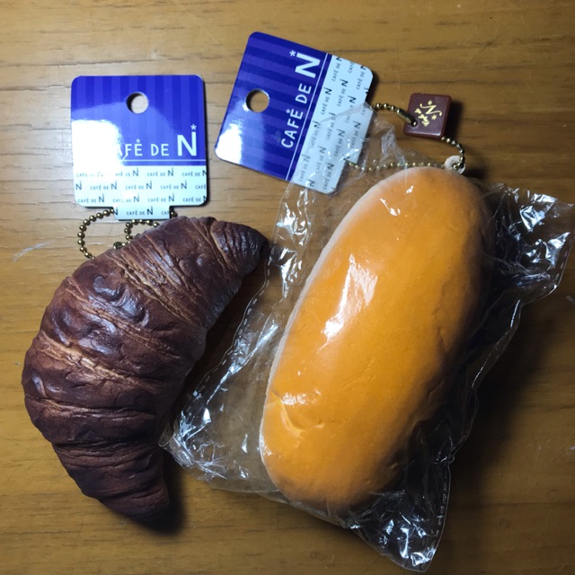 Cafe De N Squishy - Croissant & Bun