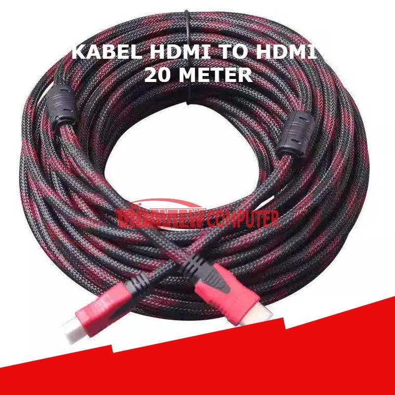 KABEL HDMI 20 METER MALE TO MALE