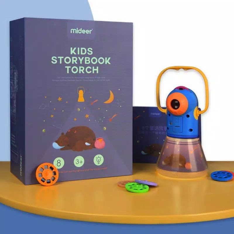 mideer kids storybook torch with handle